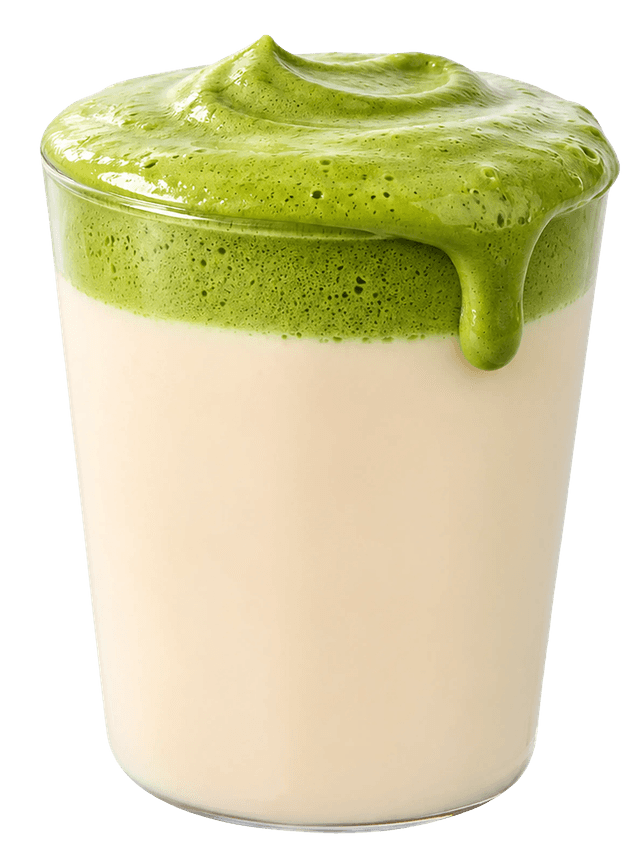 Matcha Coconut Pudding
