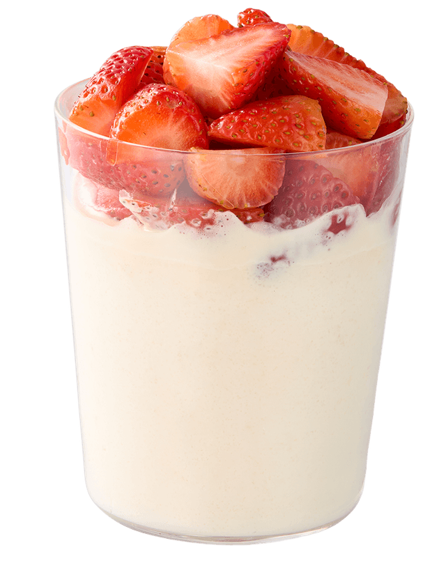 Strawberry Coconut Pudding